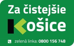 Za čistejšie Košice logo