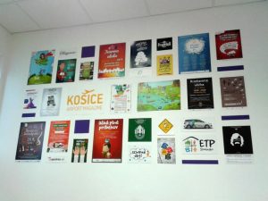 Kreatívna stena kancelária Lemur Košice