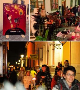 Event - Organizovanie podujatia Candle Night, Hrnčiarska ulica Košice, Ulička remesiel